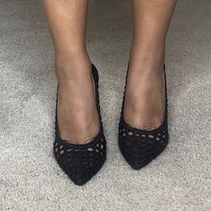 Knit Zara pumps